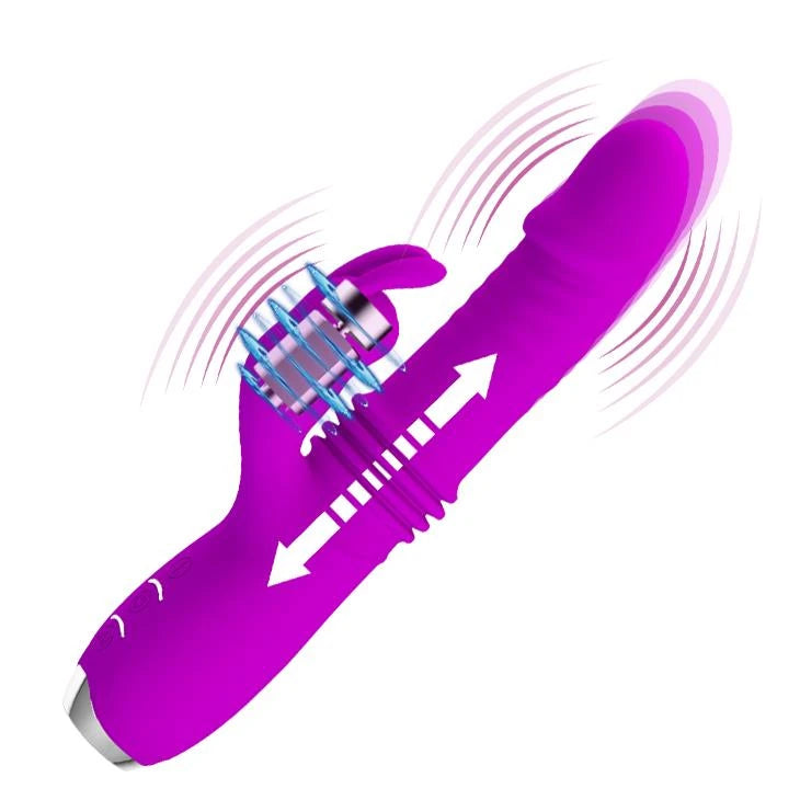 PRETTY LOVE - DOROTHY USB 3 Poussées 12 Vibrations