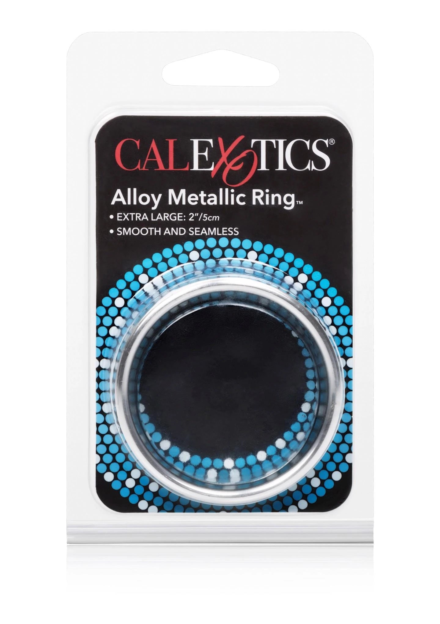 Metallic Alloy Ring - XL Silver