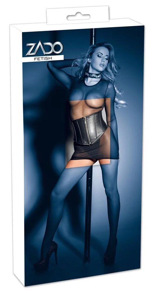 Corset en cuir 56 cm