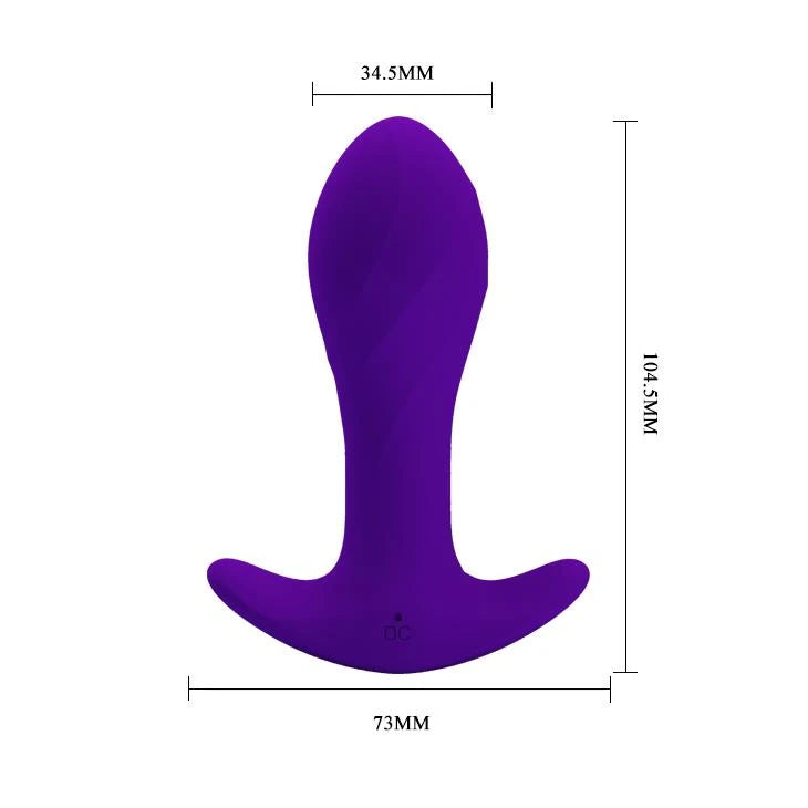 PRETTY LOVE - MORTON Plug Anal Masseur 12 Fonctions USB