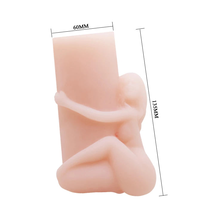 Masturbateur vibrant et réaliste pour hommes