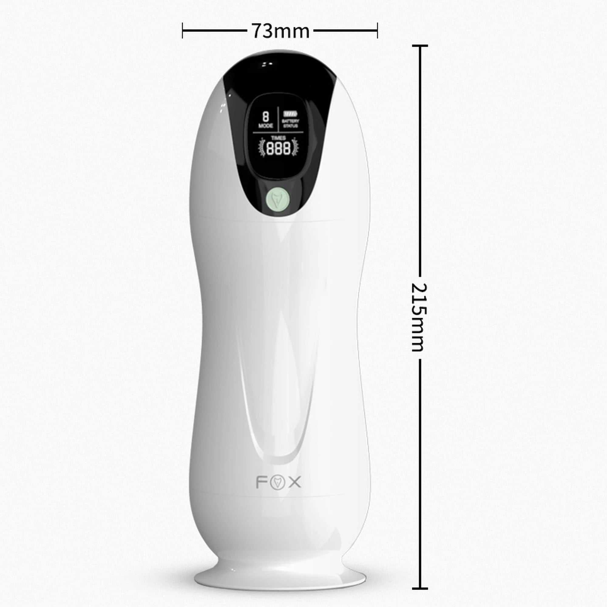 Masturbateur vibrant 8 modes de vibration + fonction interactive