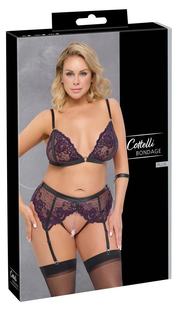 Ensemble de soutien-gorge bondage 2XL