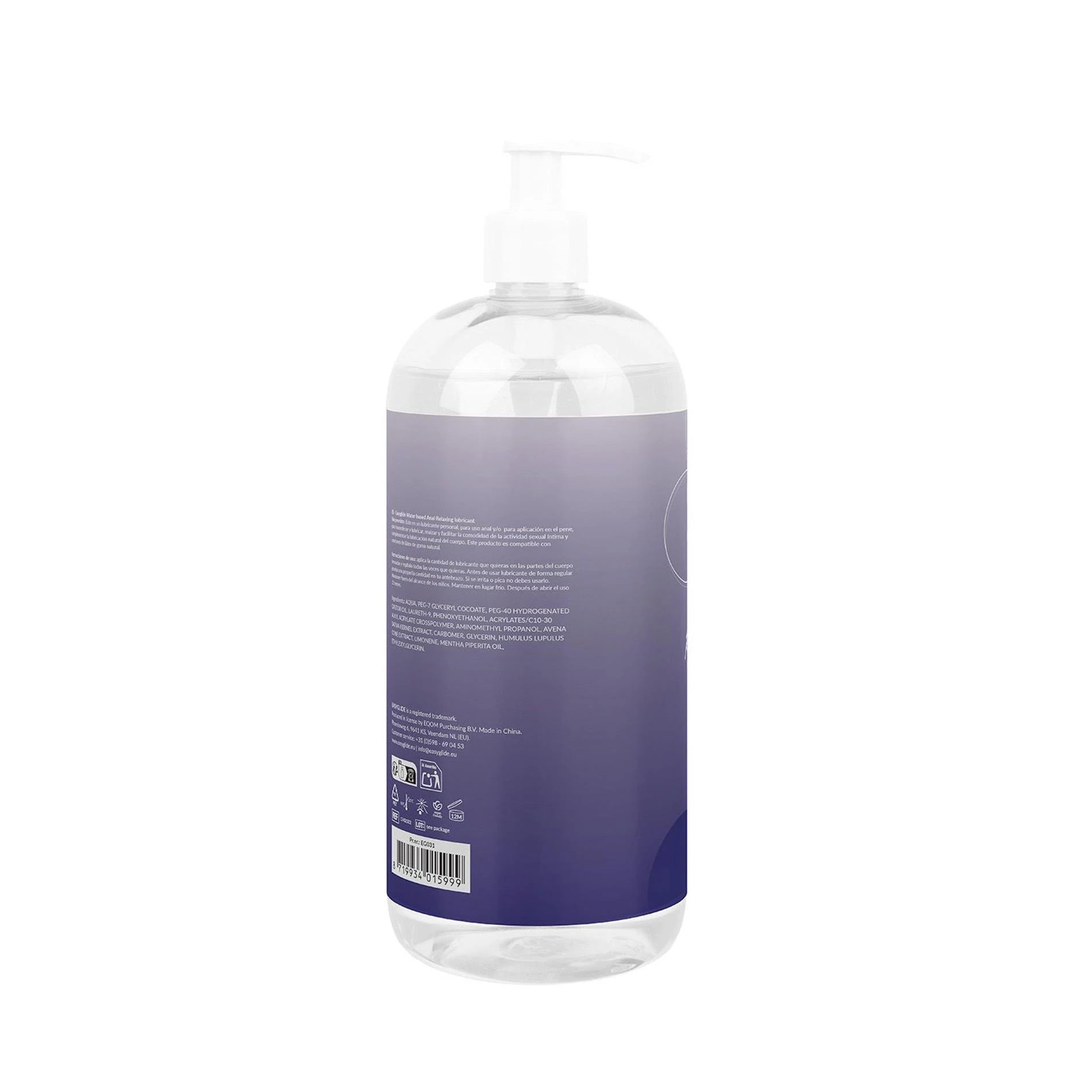 EasyGlide - Lubrifiant Relaxant Anal
1000 ml
