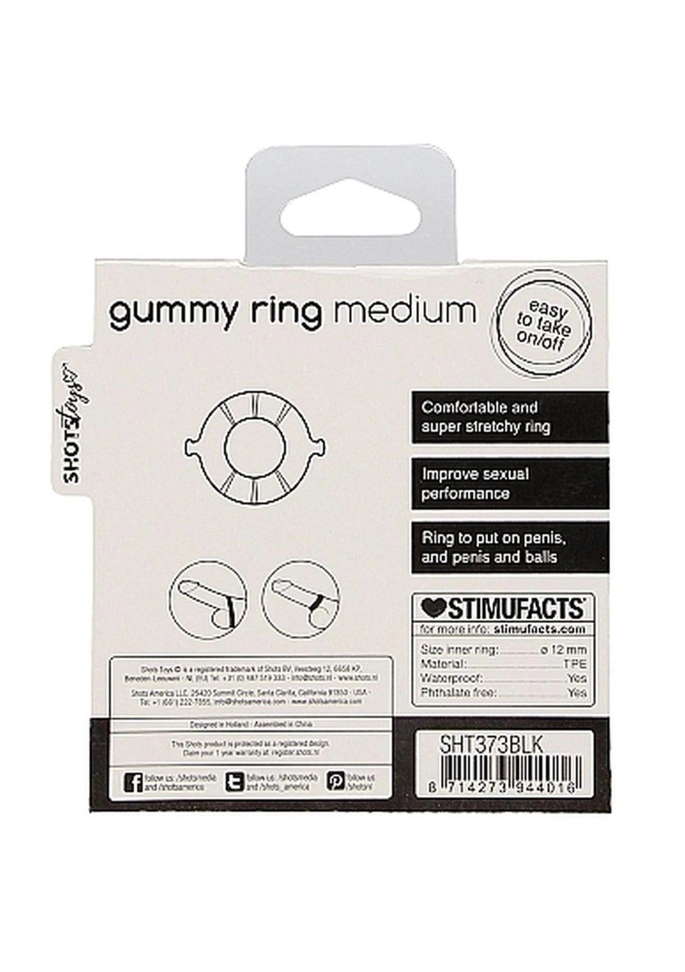 Gummy Ring - Medium