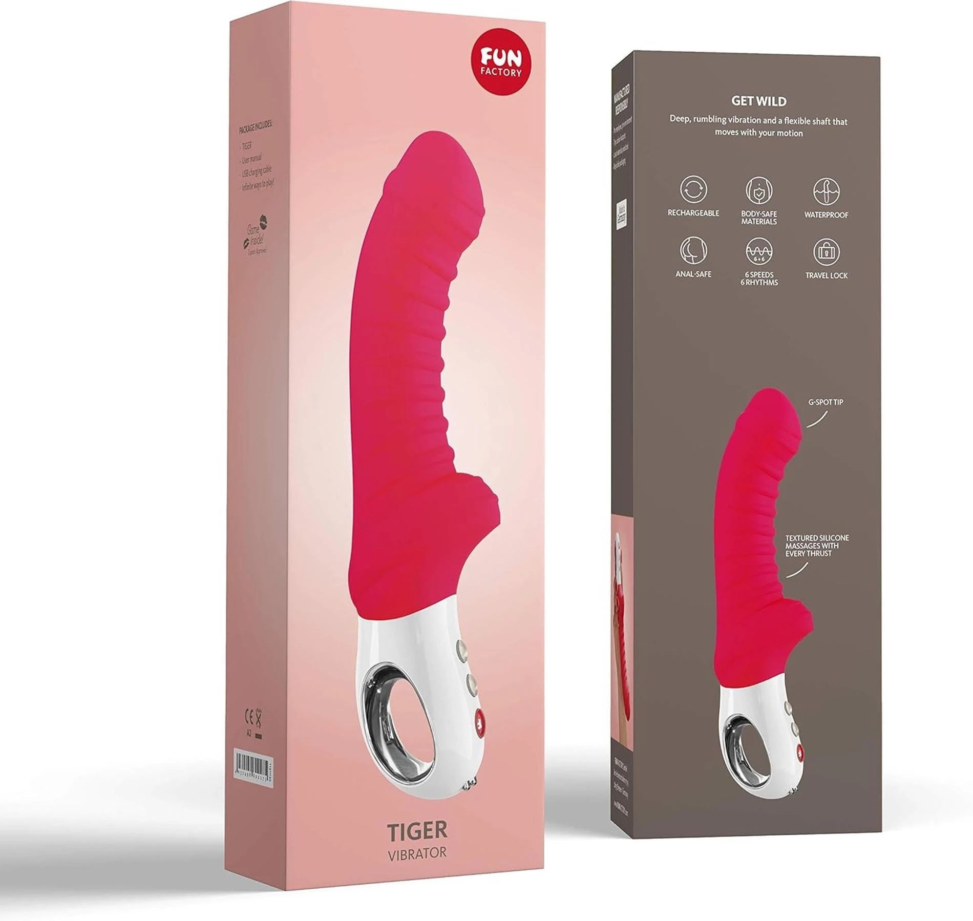 Fun Factory - TIGER  india red
