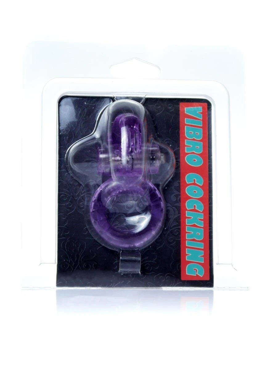 Anneau vibrant lapin Cockring violet
