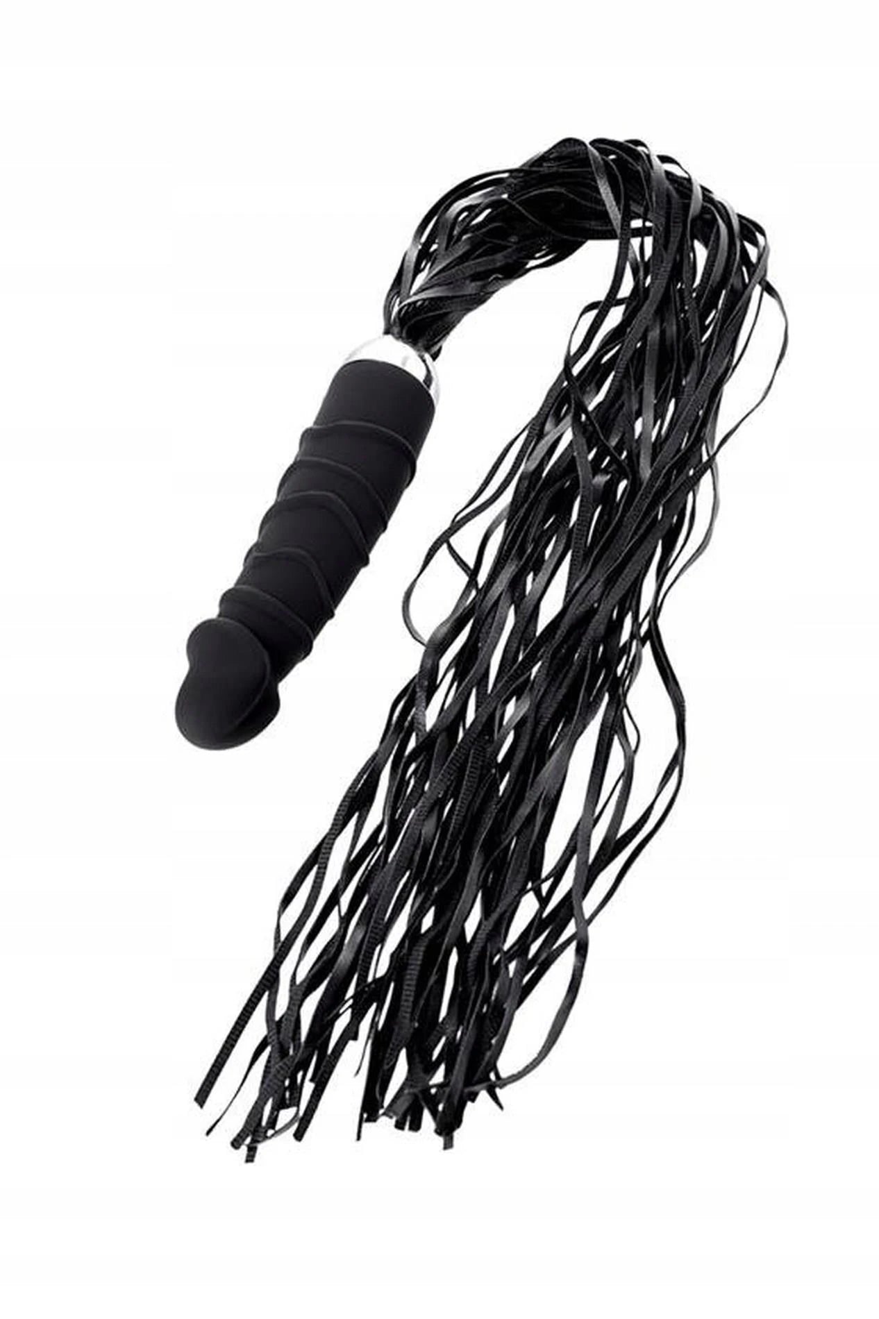 xBlack & Red, Vibrator, 6 vibration modes, silicone, black, 16 cm, O 3.5 cm