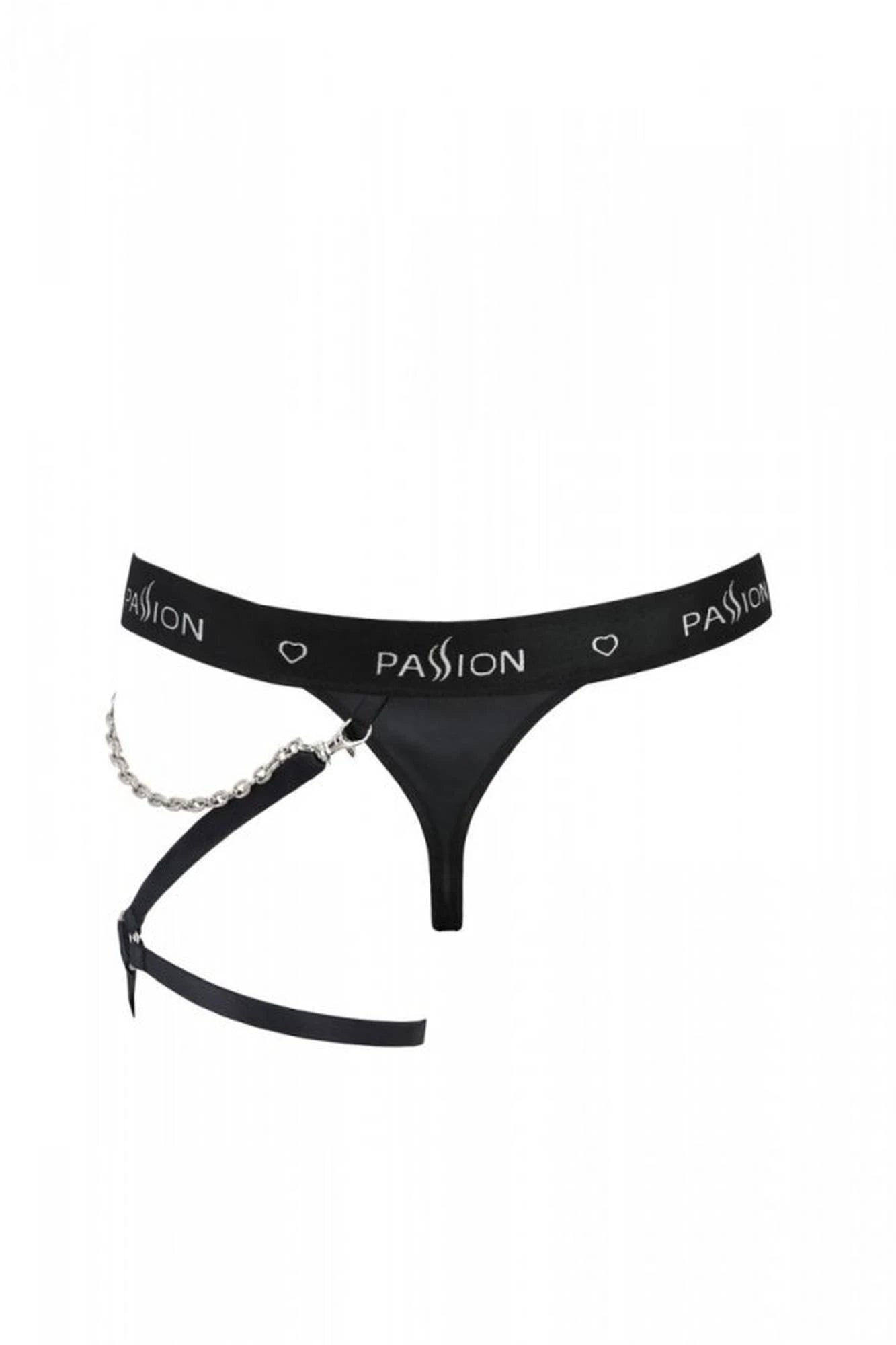 058 SLIP FIL noir L/XL - Passion