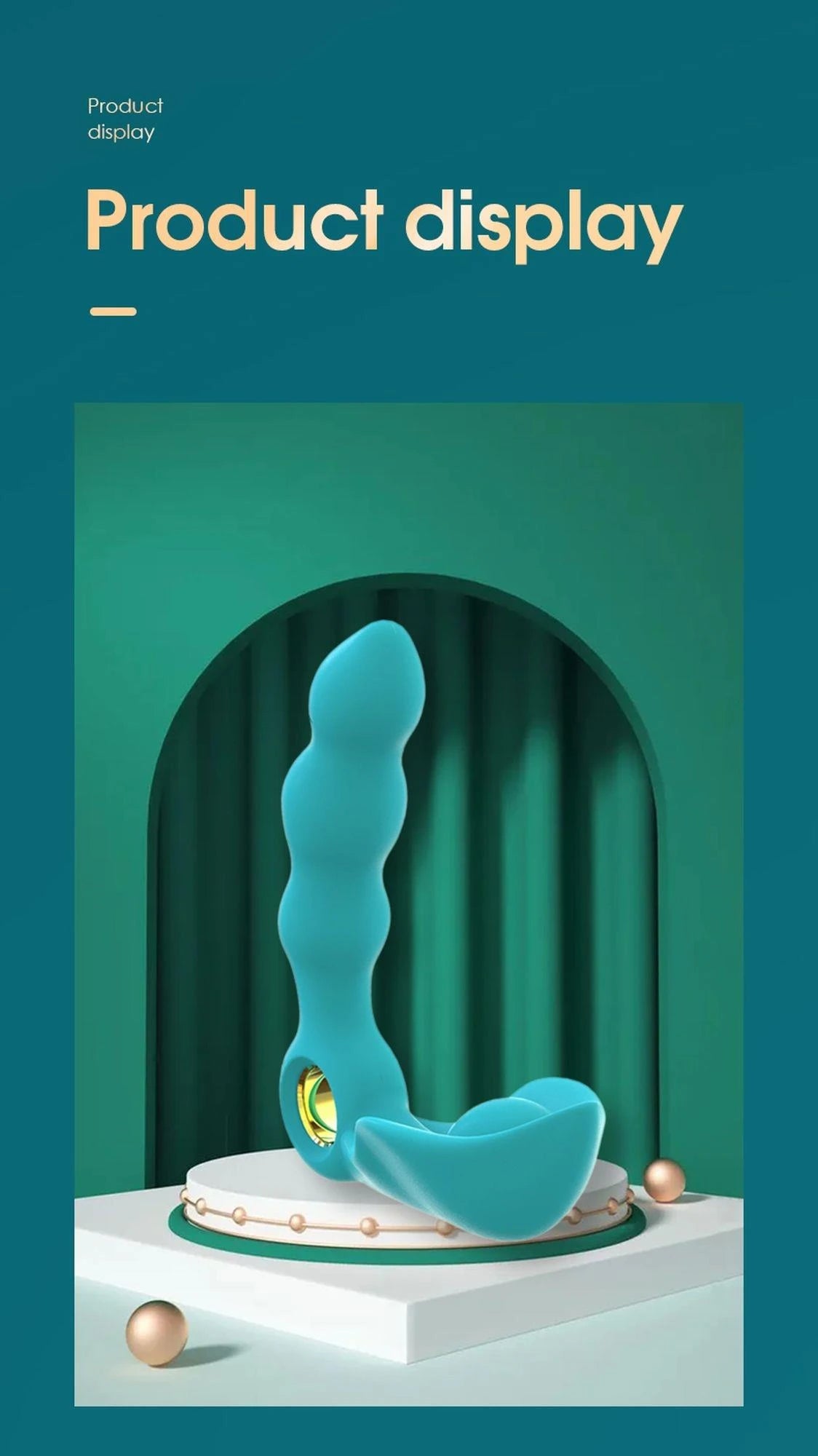 Stimulateur-Angelo Male Prostate Triple Stimulation (noir)