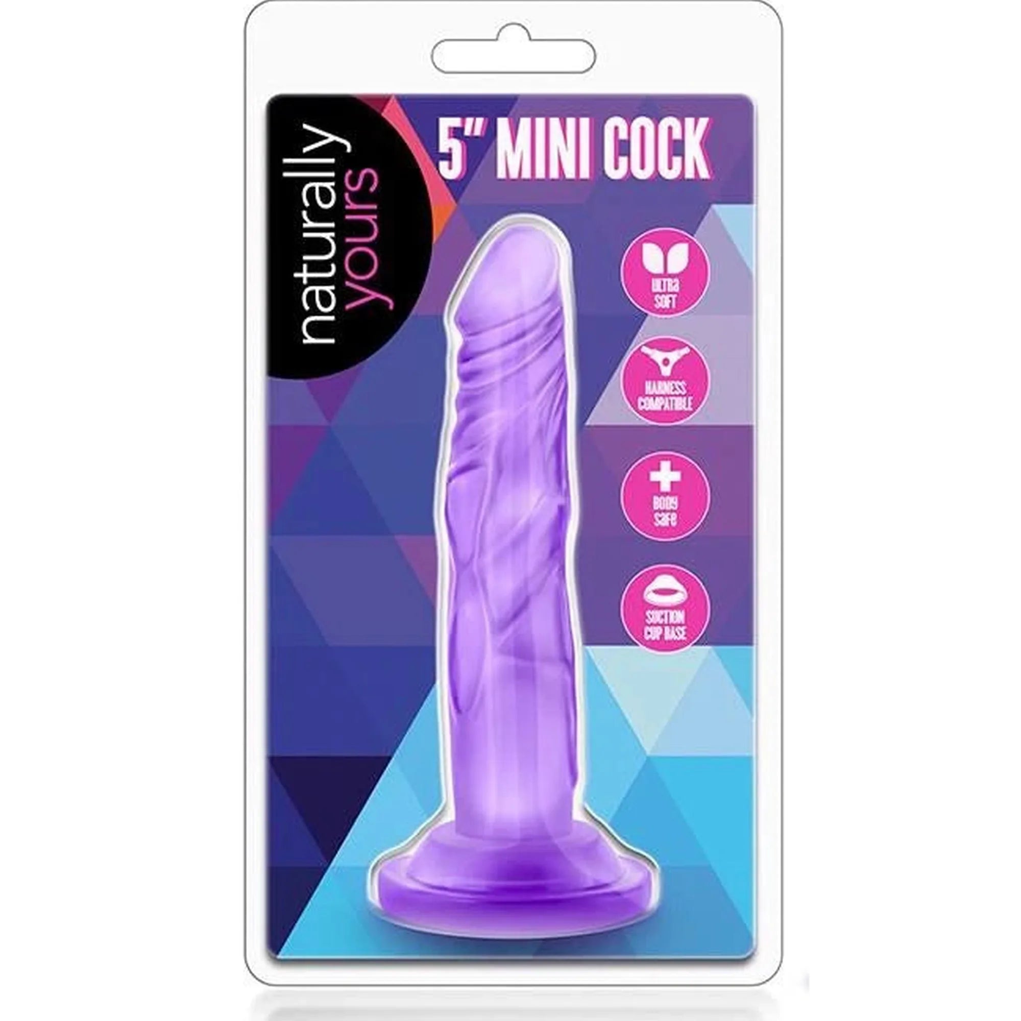 NATURALLY YOURS MINI-VERGE 5 POUCES VIOLET