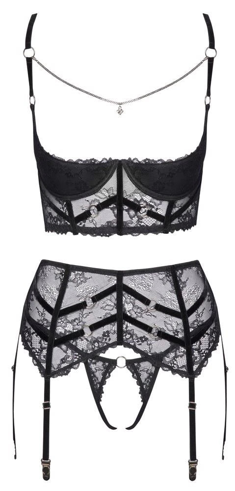 Ensemble soutien-gorge intégré chaîne 75B/S
