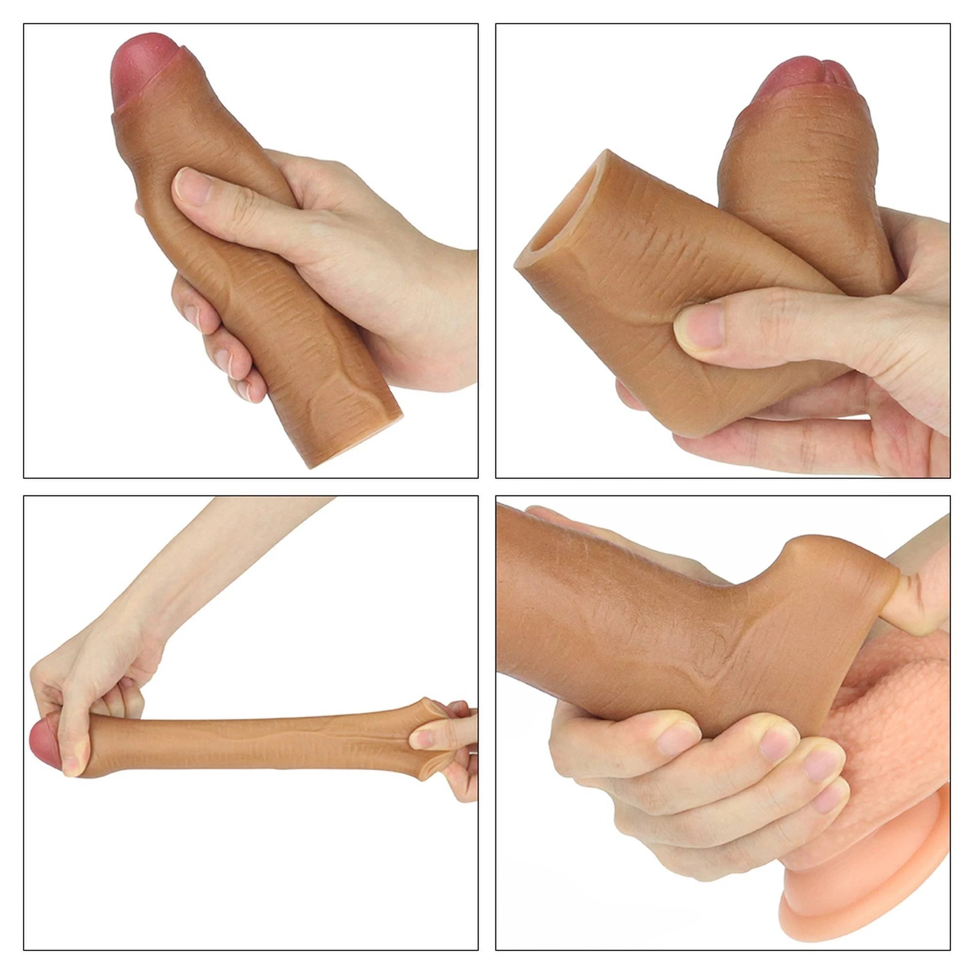 Add 1″ Revolutionary Silicone Nature Extender Uncircumcised