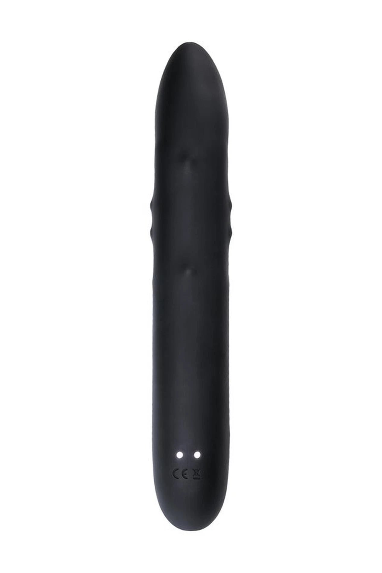 Vibromasseur WANAME D-SPLASH HAIL irréaliste, silicone, noir, 23,8 cm