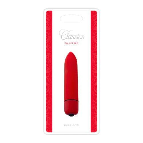 Vibrator-BULLET CLASSICS RED VIBRATOR