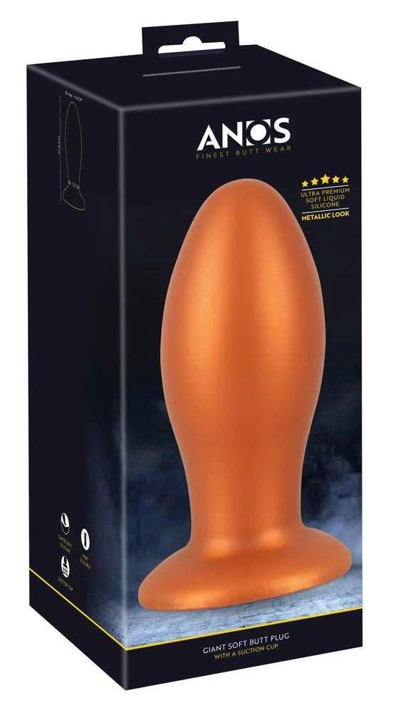 ANOS Gros plug anal souple avec s