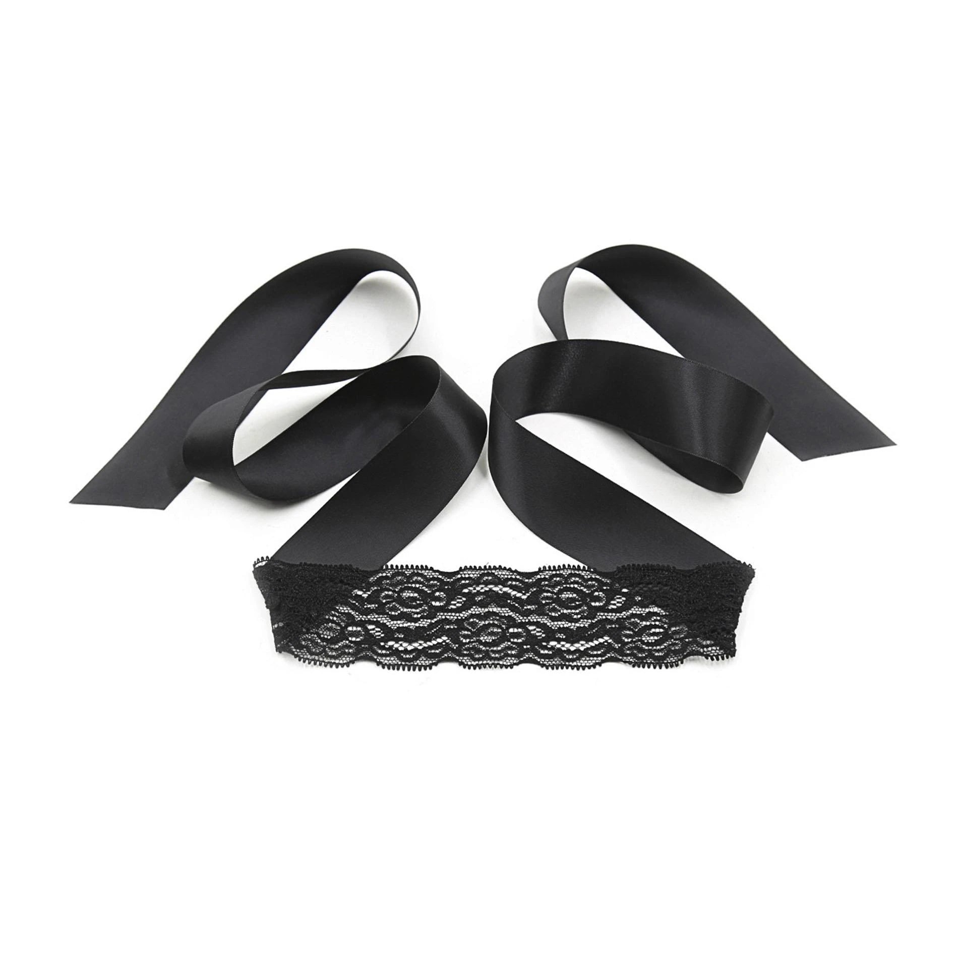 Lace Me Up - Bondage Lacy Set - Black