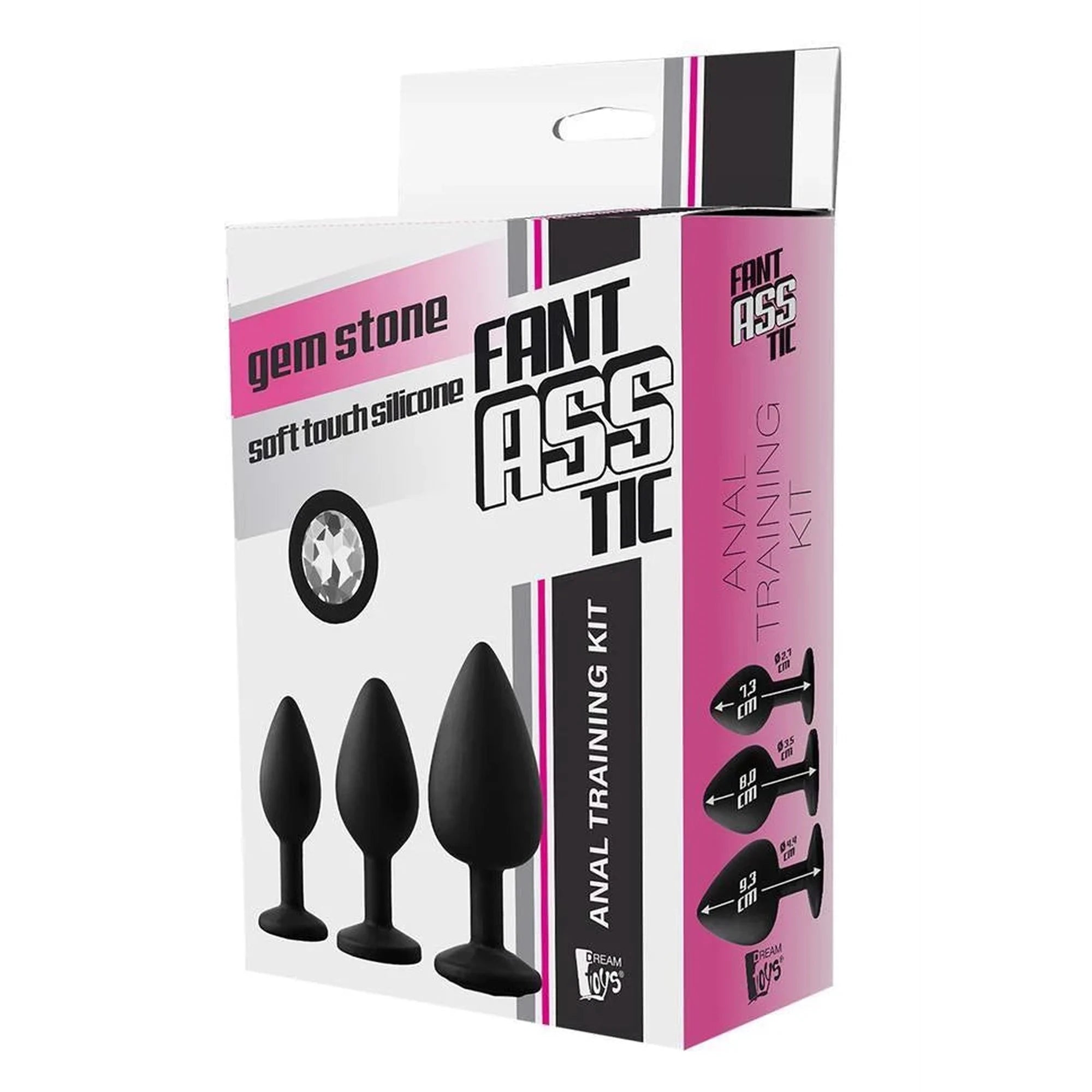 FANTASSTIC ANAL TRAINING KIT WHT STONE