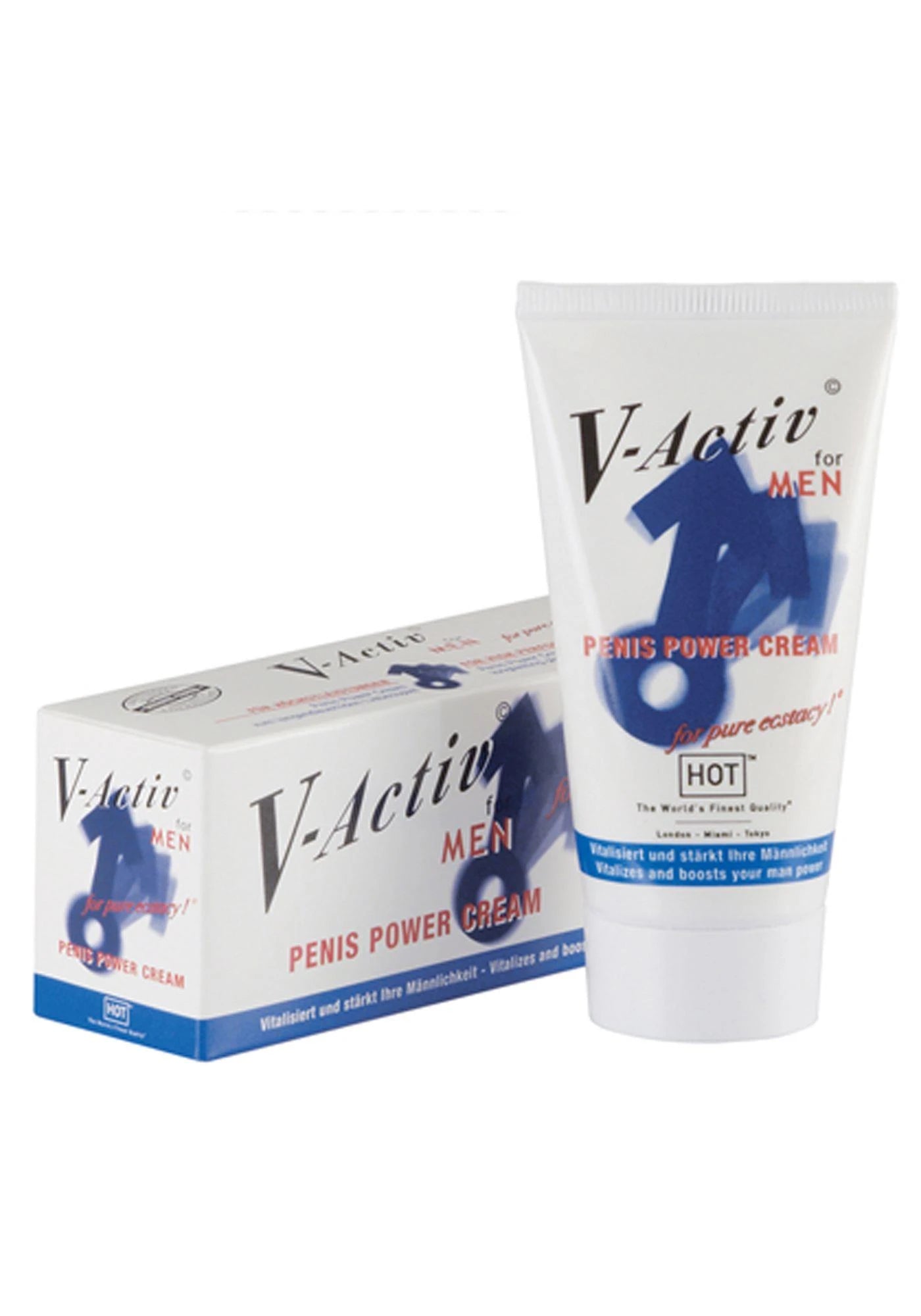 V-Activ - Penis Power Cream for Men - 2 fl oz / 50 ml