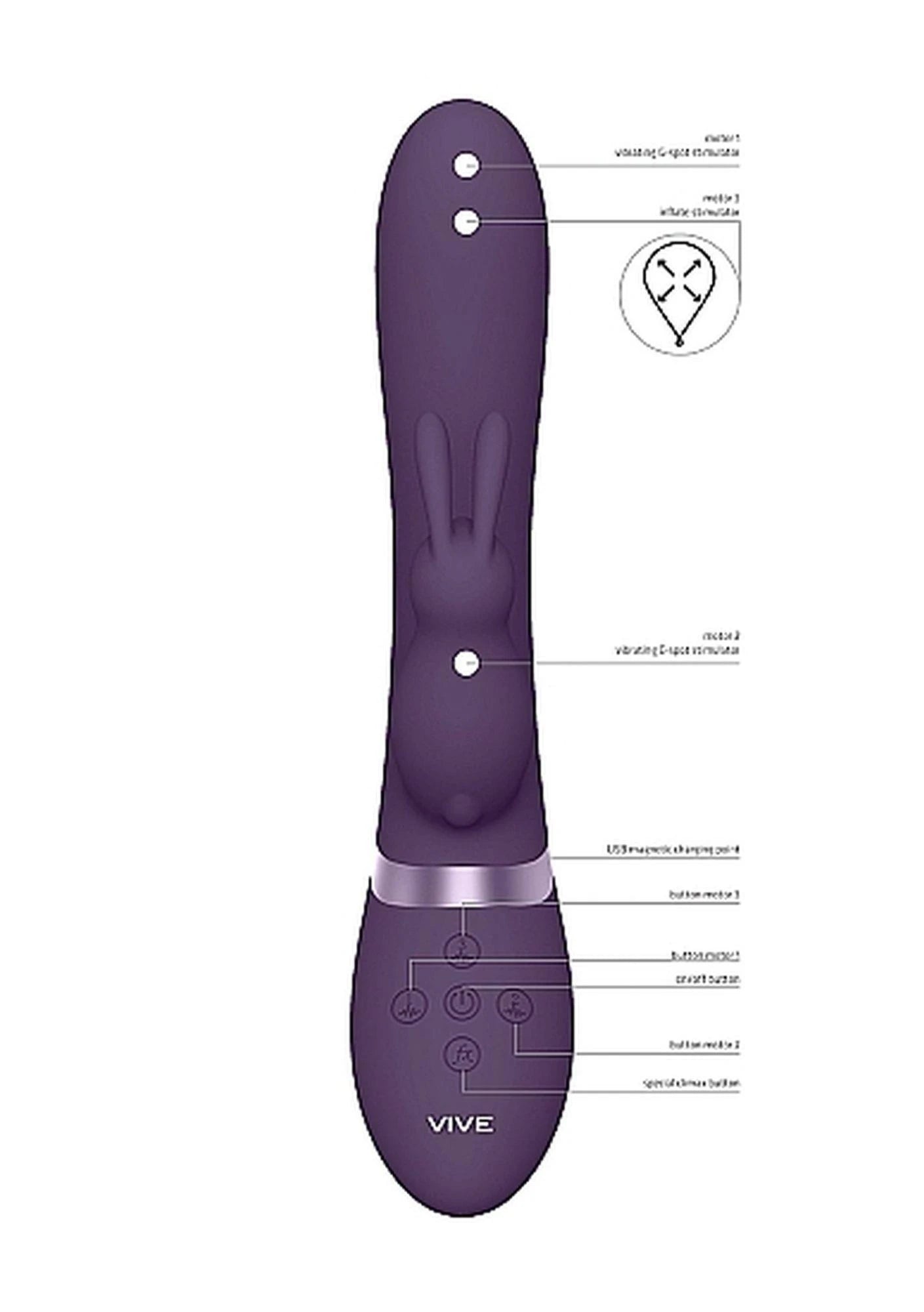 Vibreur-Taka - Violet