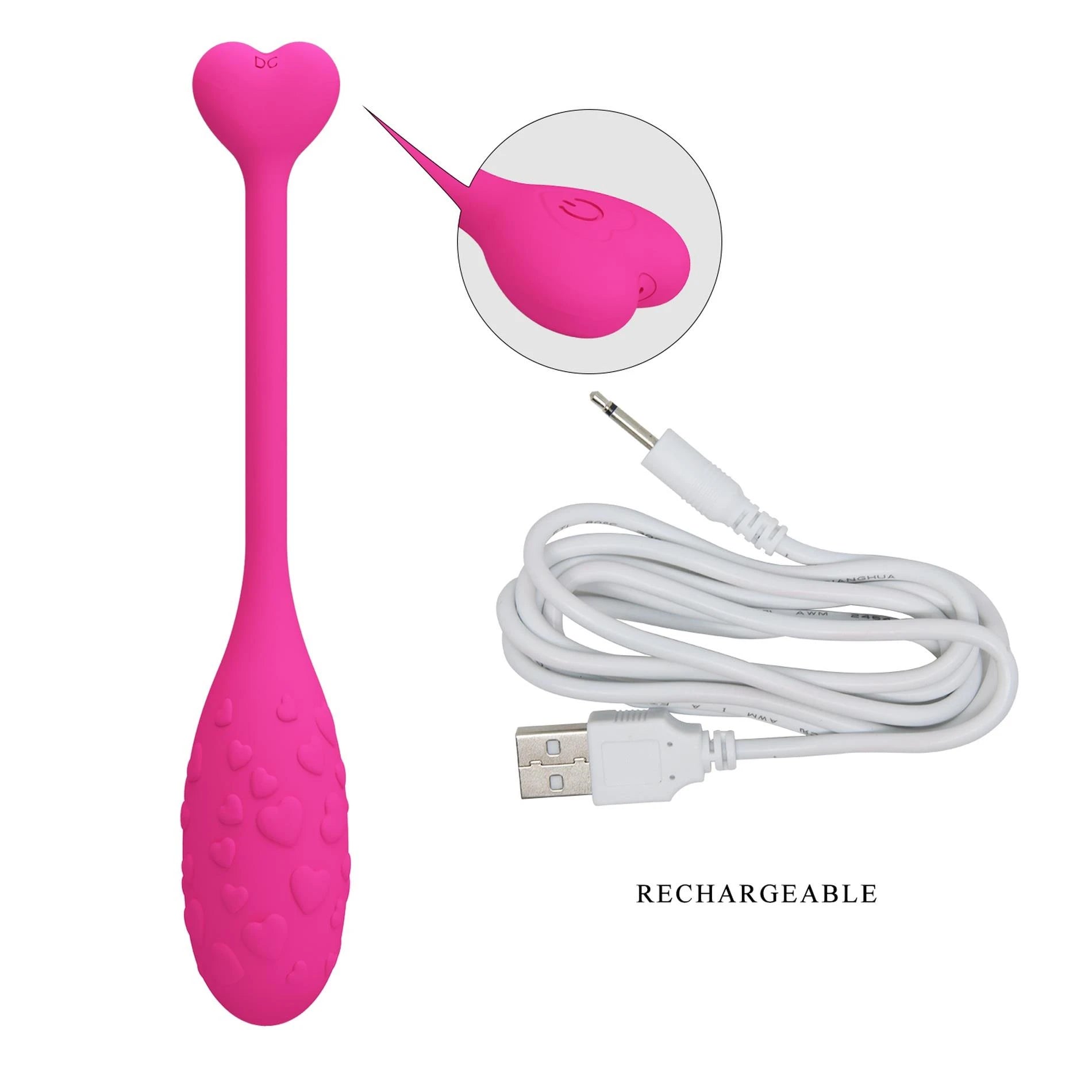 PRETTY LOVE - Fisherman Pink, 12 fonctions de vibration télécommande via application mobile