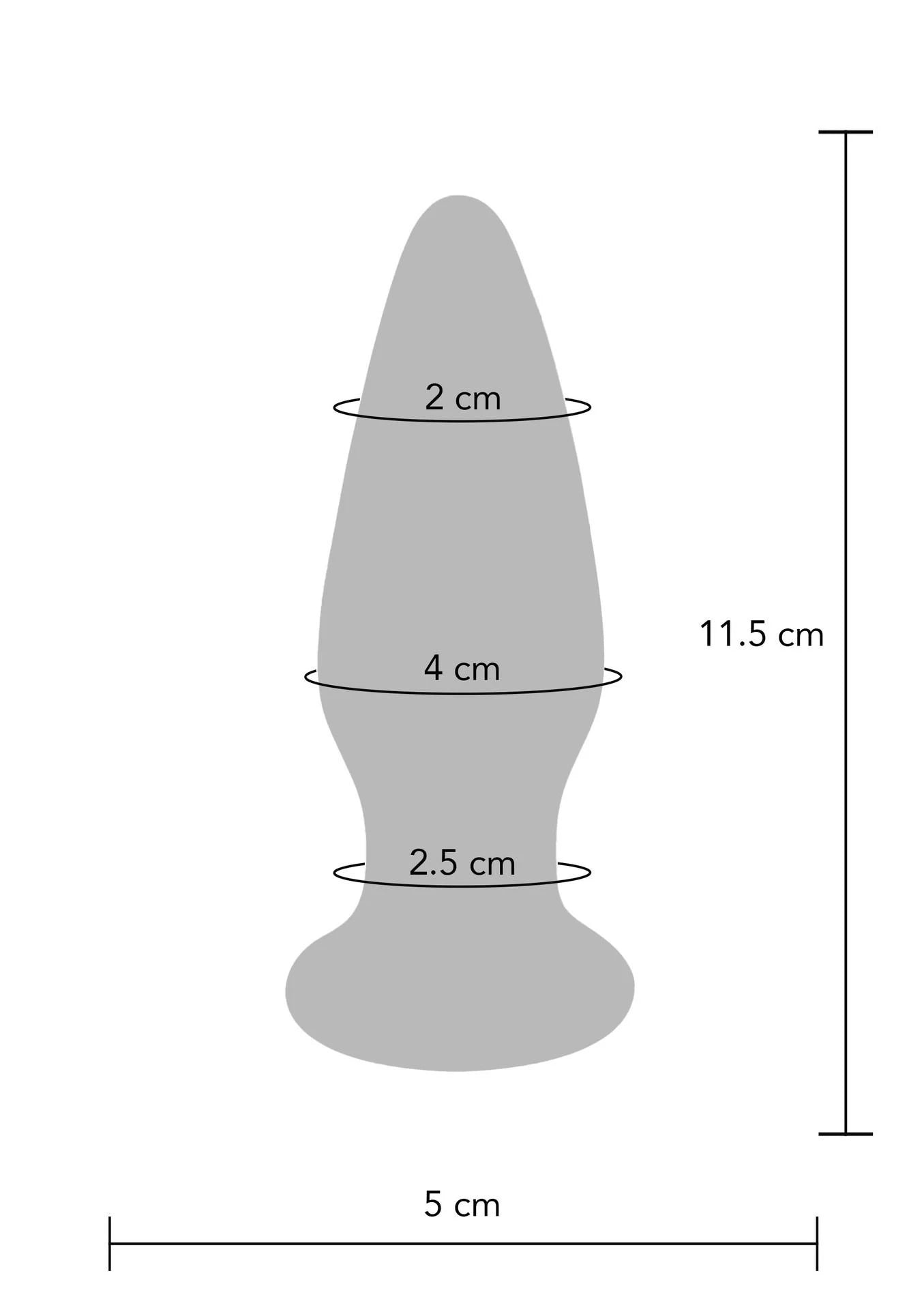 The Shining Glass Buttplug Blue
