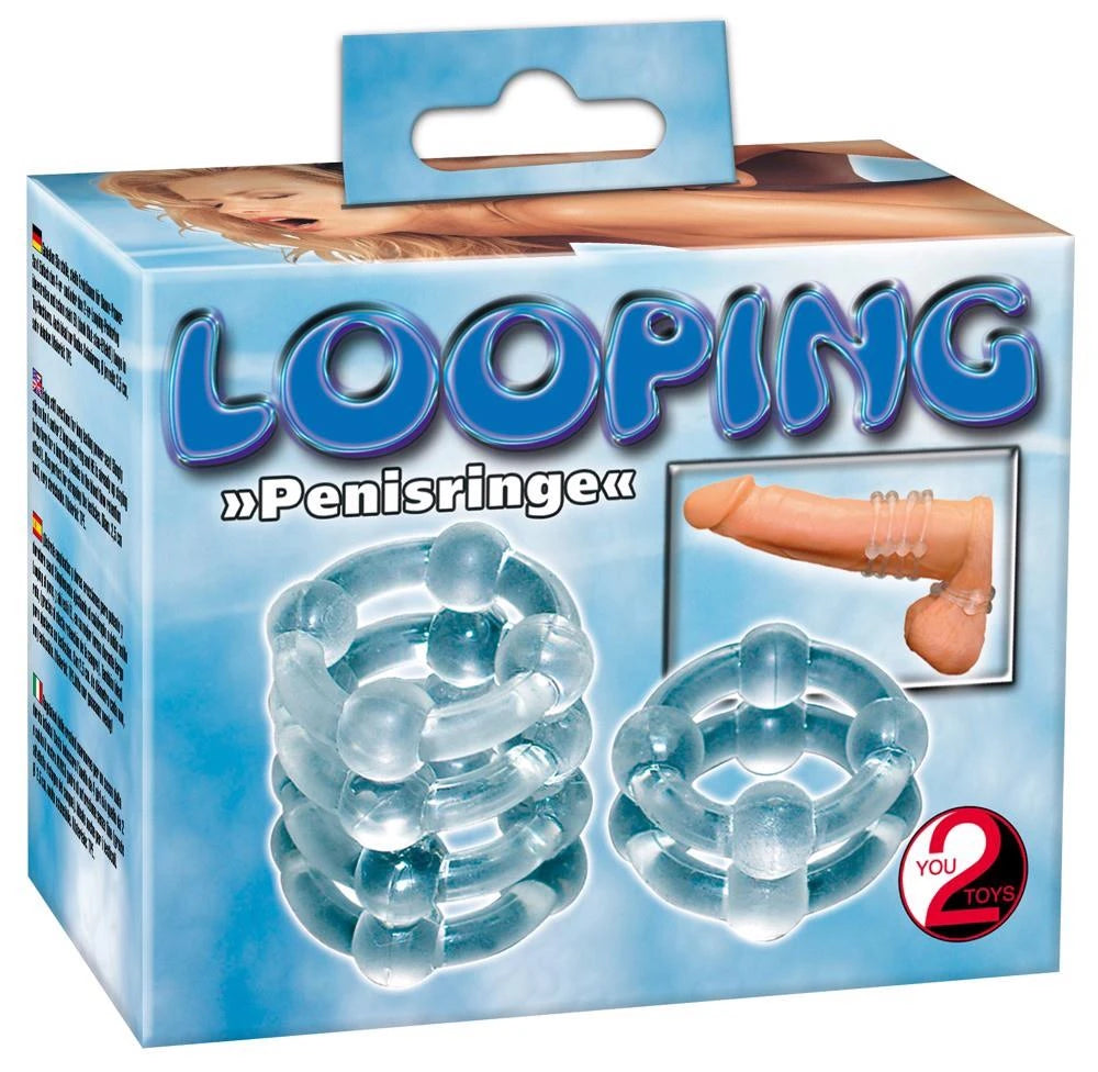 Lot de 2 anneaux en silicone Looping