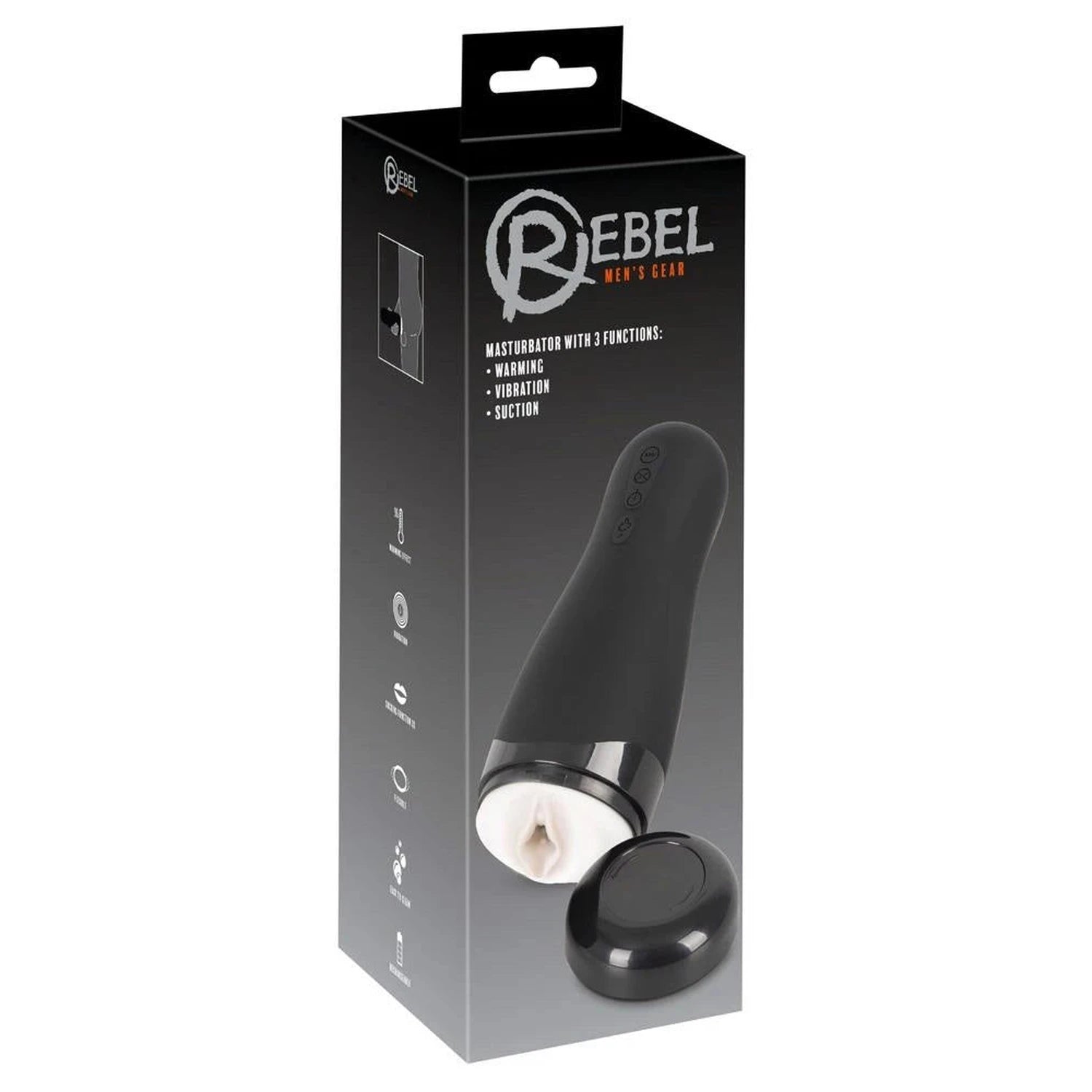 Masturbator with 3 Functions