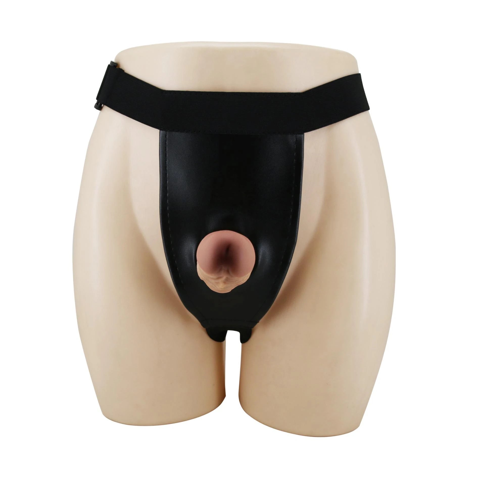 PRETTY LOVE - HARNESS BRIEFS - Houston Strap-On 6.8'' Dildo