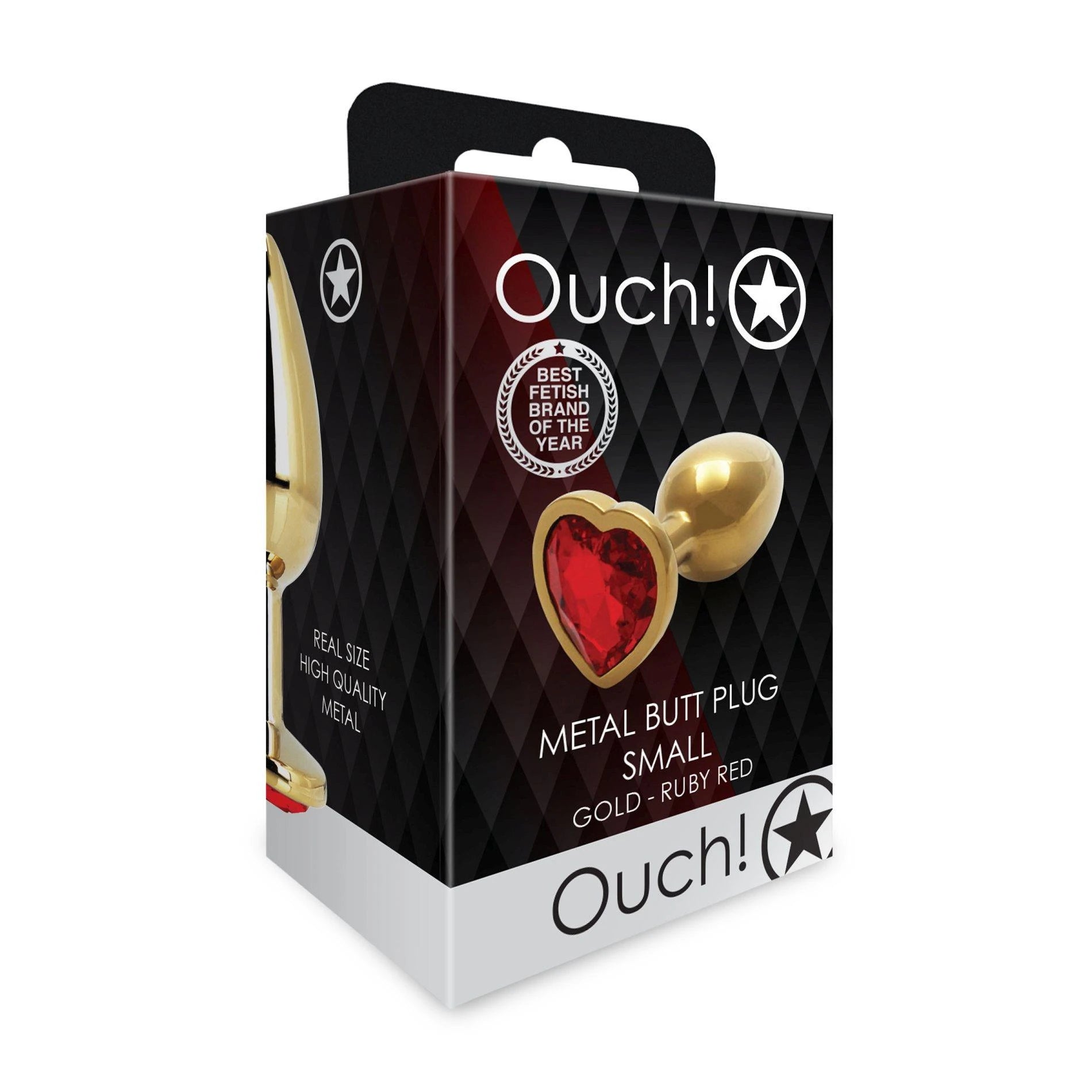 Plug anal Cœur Gemme - Petit