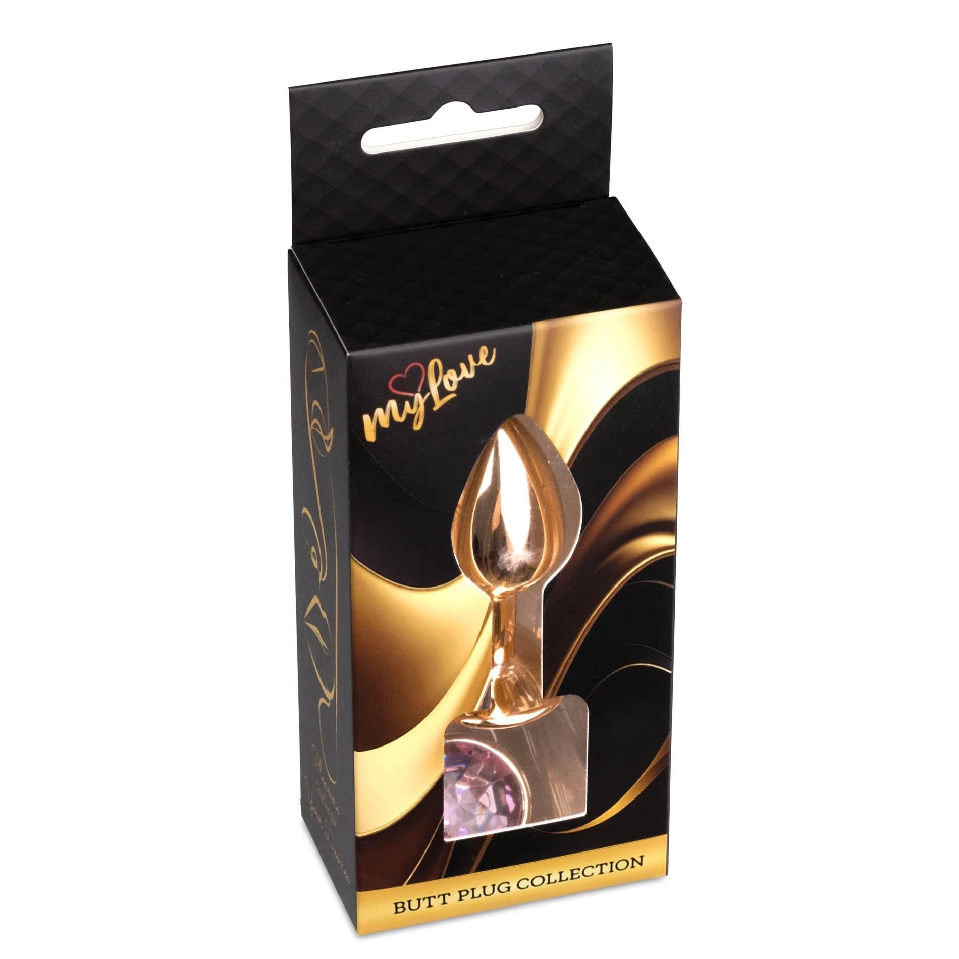 MyLove Toys - Bijoux PLUG or rouge - Rose