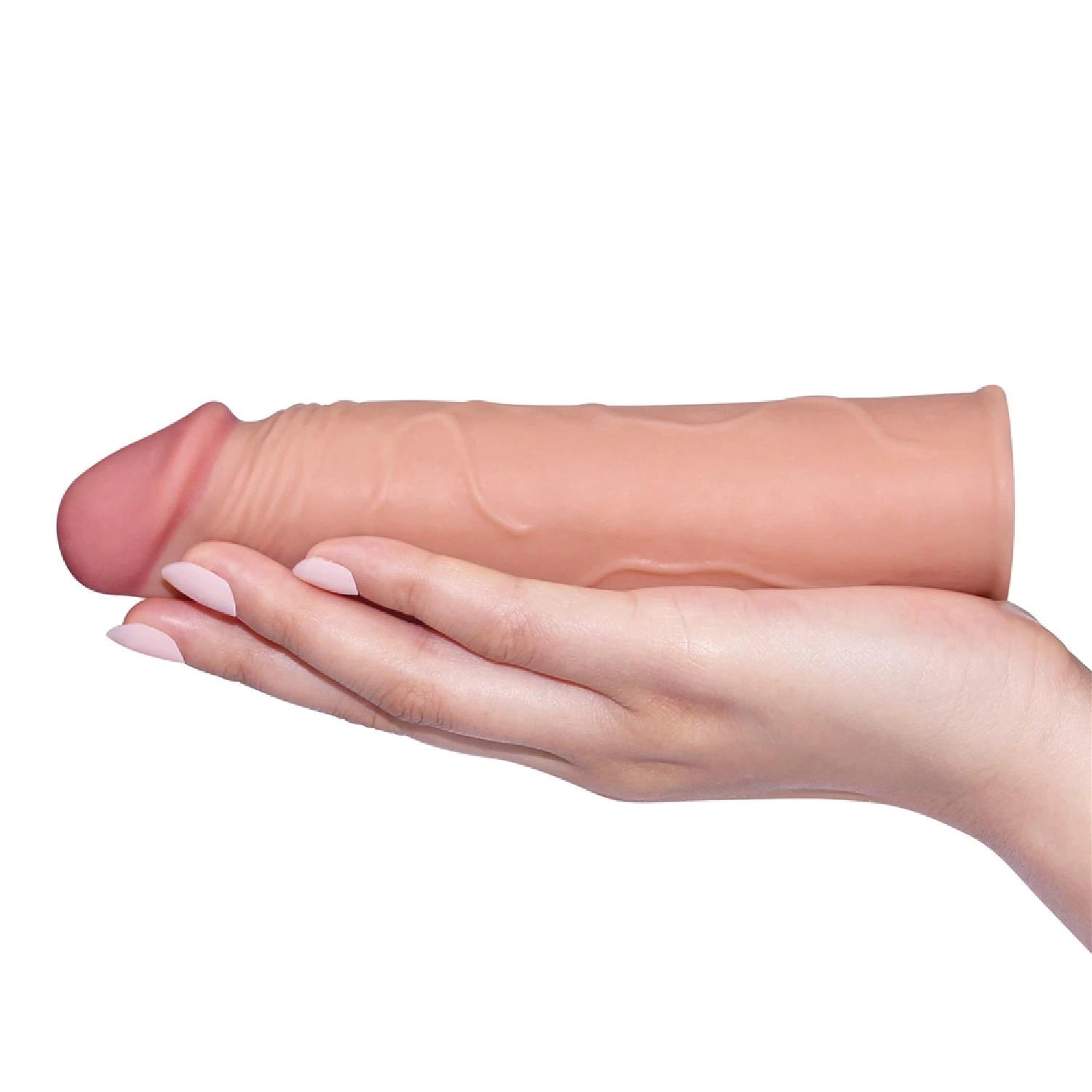 Add 1″ Pleasure X Tender Penis Sleeve Flesh