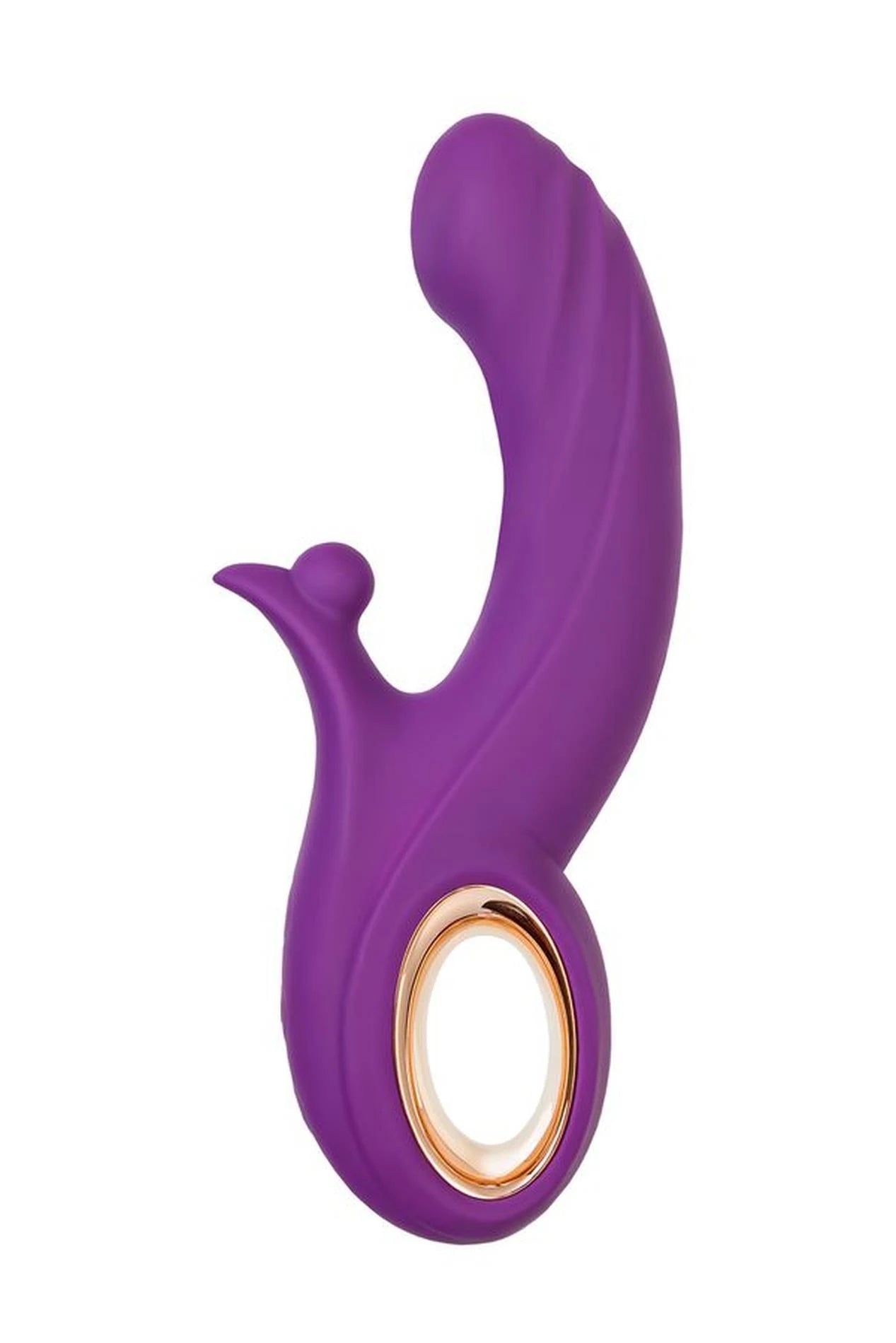 Rouleau vibrant avec fonctions haut et bas JOS Julli, silicone, violet, 20,5 cm