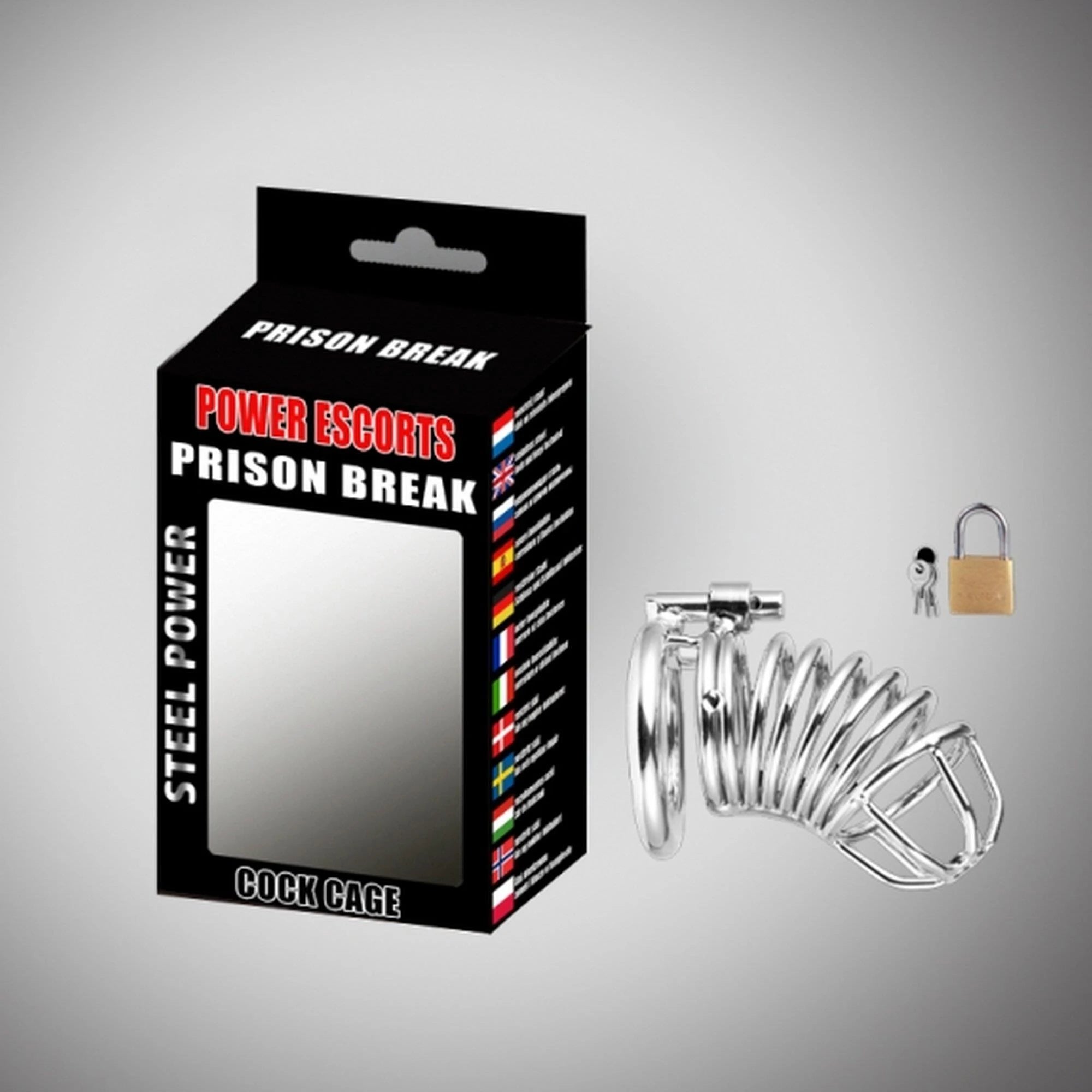 Prison BReak métal moyen 45 mm avec cadenas