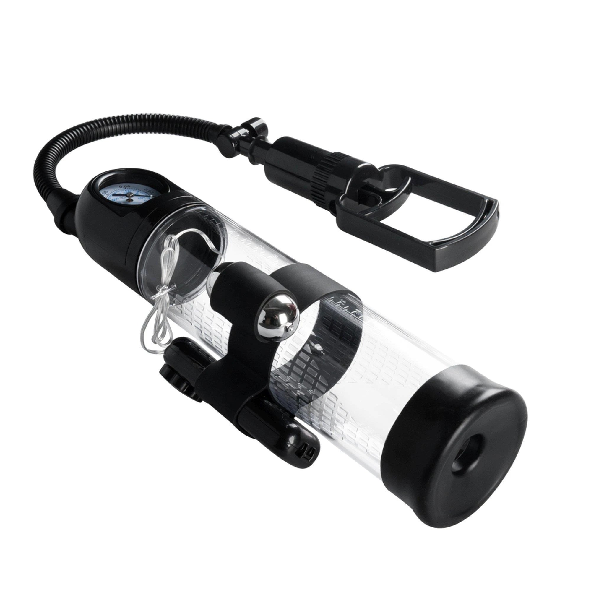 Pompe Pompka-Powerpump MASTER Vibrante - Noir et transparent