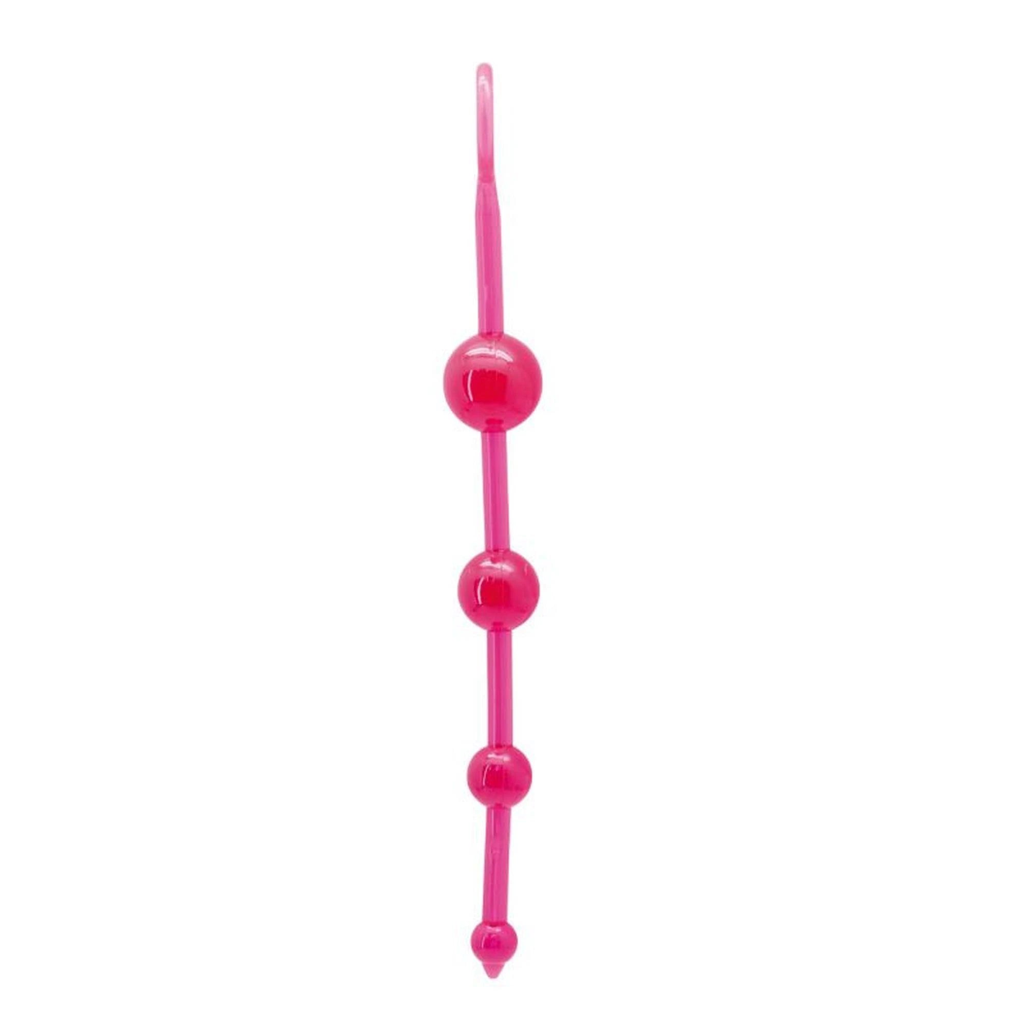 Boules anales Timeless Jelly 4 couleur rose
