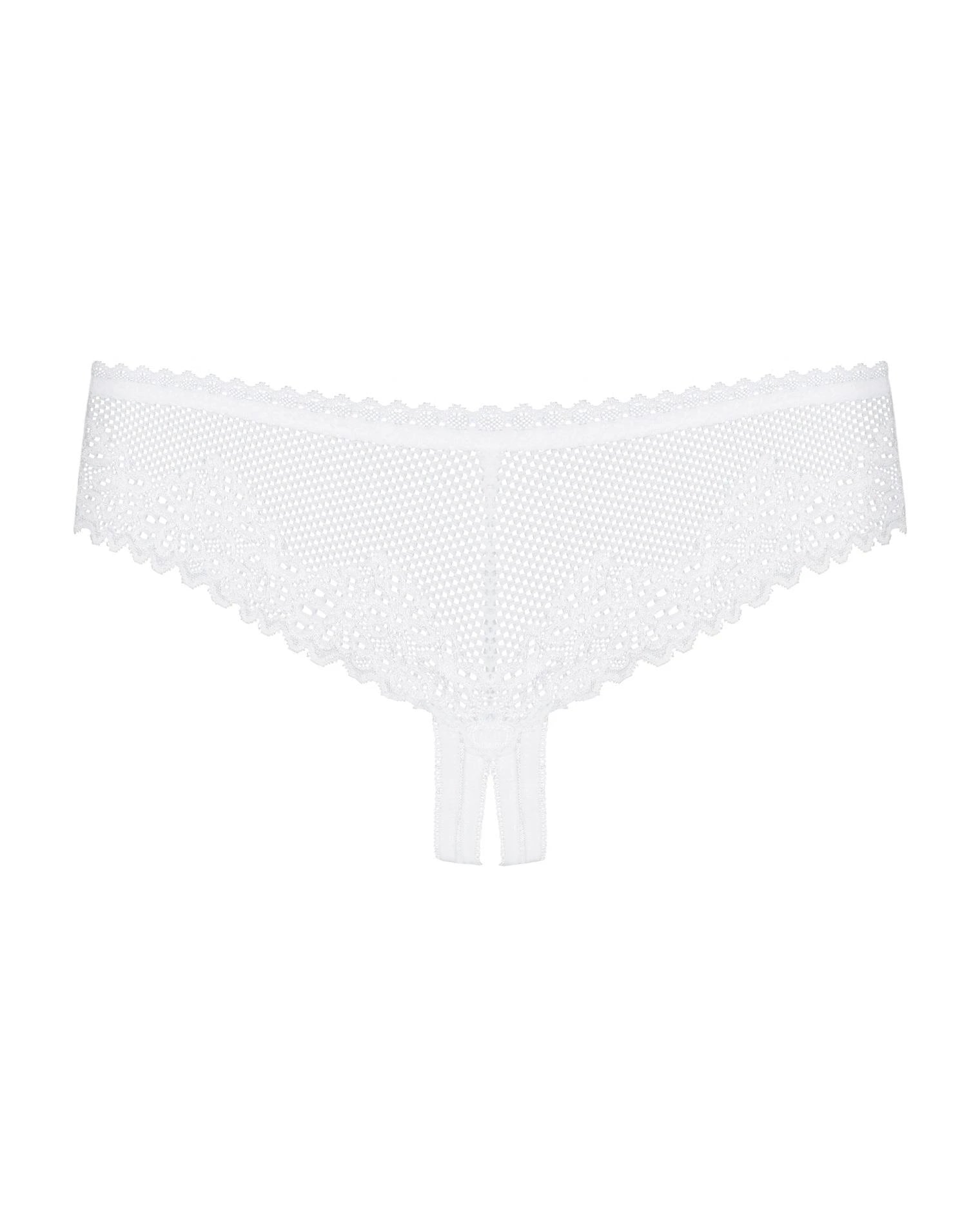 Lingerie-Alabastra string ouvert L/XL