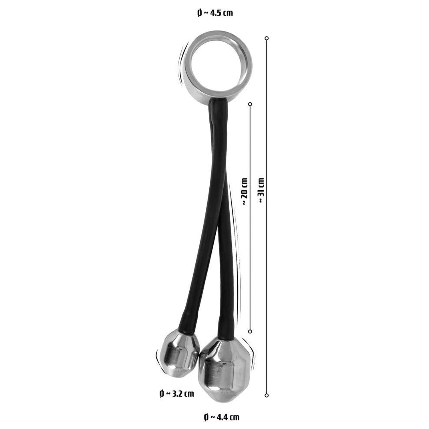 Heavy gear cock ring & ass plugs