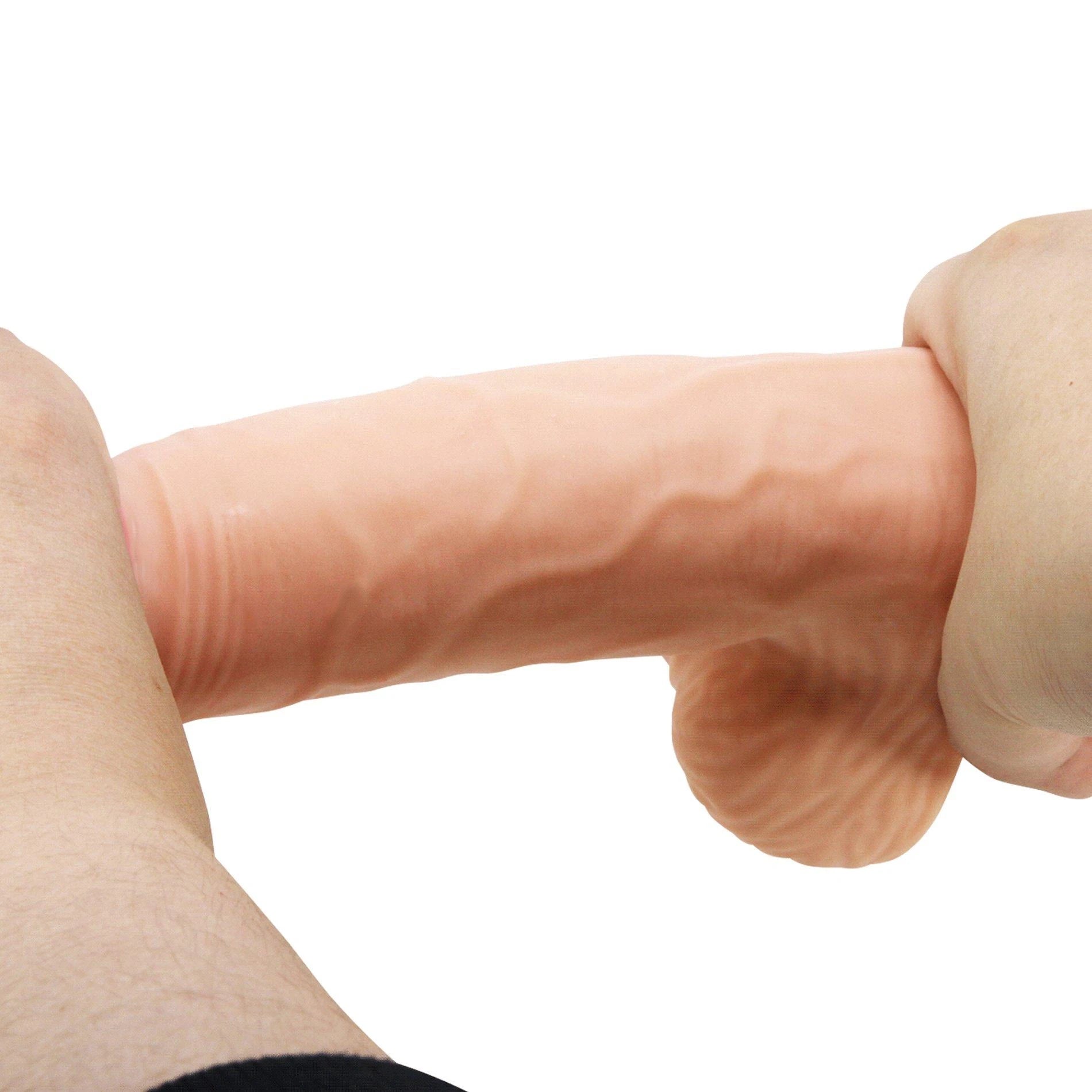 BAILE - Sliding Skin 8,1'' Flesh, base à ventouse flexible TPR