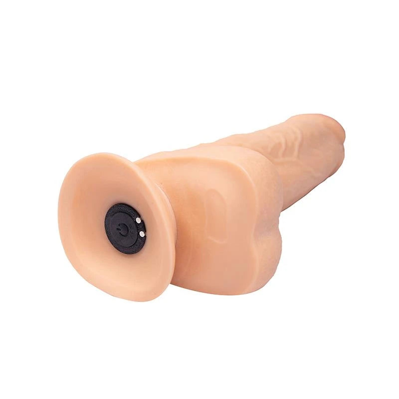 Vibro-godemiché rotatif 22 cm