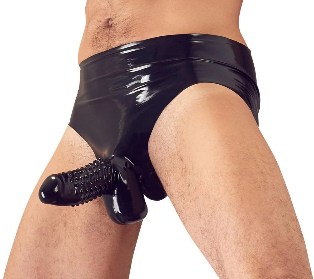 Slip en latex pour homme M