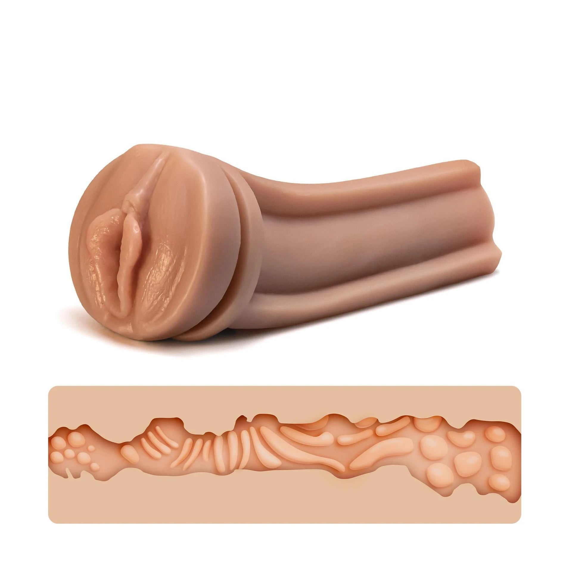 Prixus - Ultra-Realistic Pussy Case Stroker