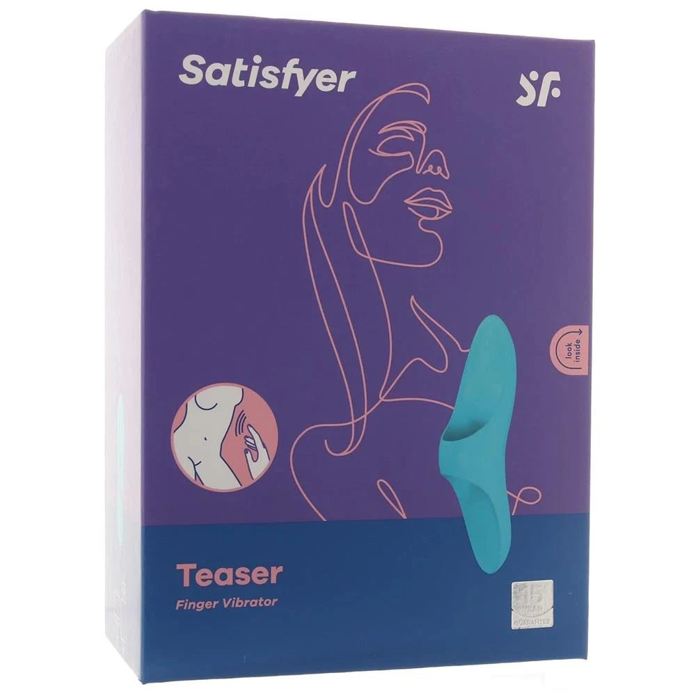 Teaser - Finger Vibrator - Light Blue