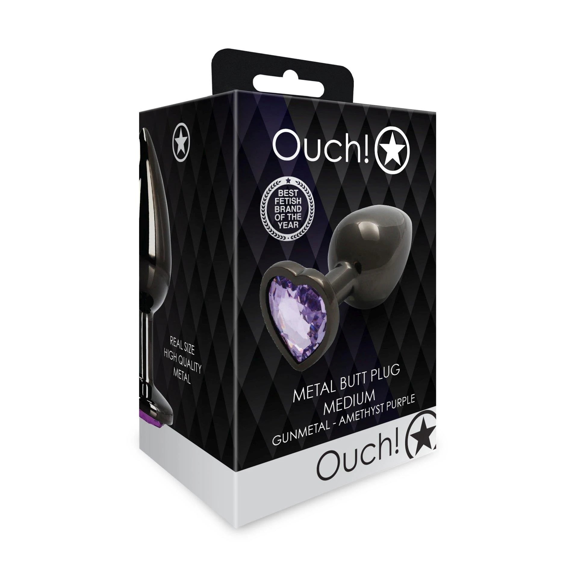 Buttplug Cœur Précieux - Moyen