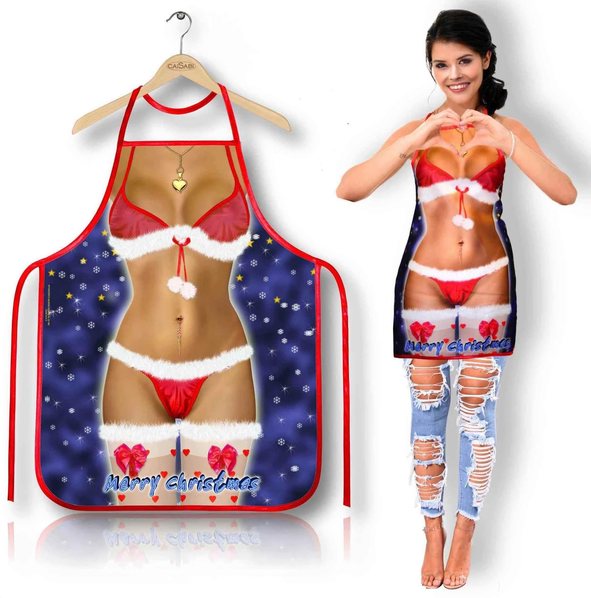 Apron 127MC Merry Christmas