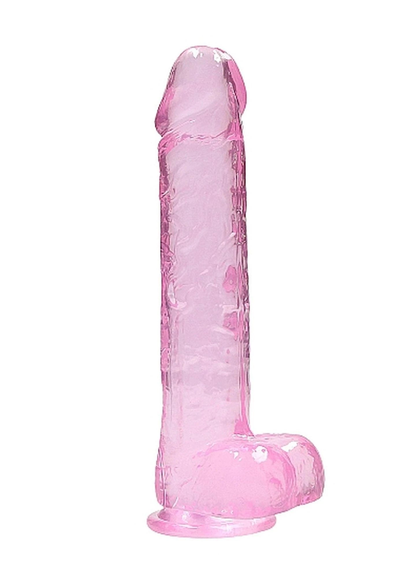 Realistic Dildo with Balls - 9 / 23 cm