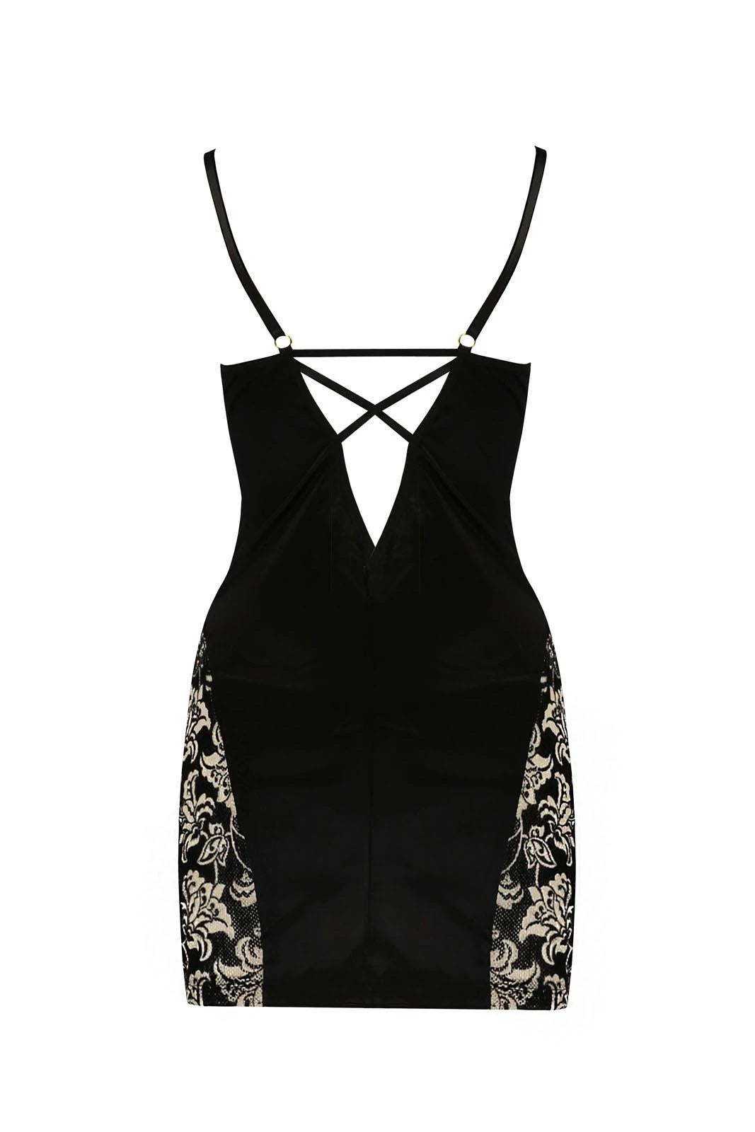 Lingerie-VICTORIA CHEMISE black L/XL - Casmir
