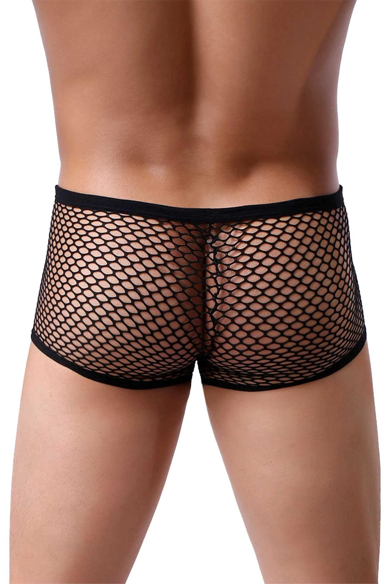 Paris Hollywood - Men's fishnet boxer shorts S\M