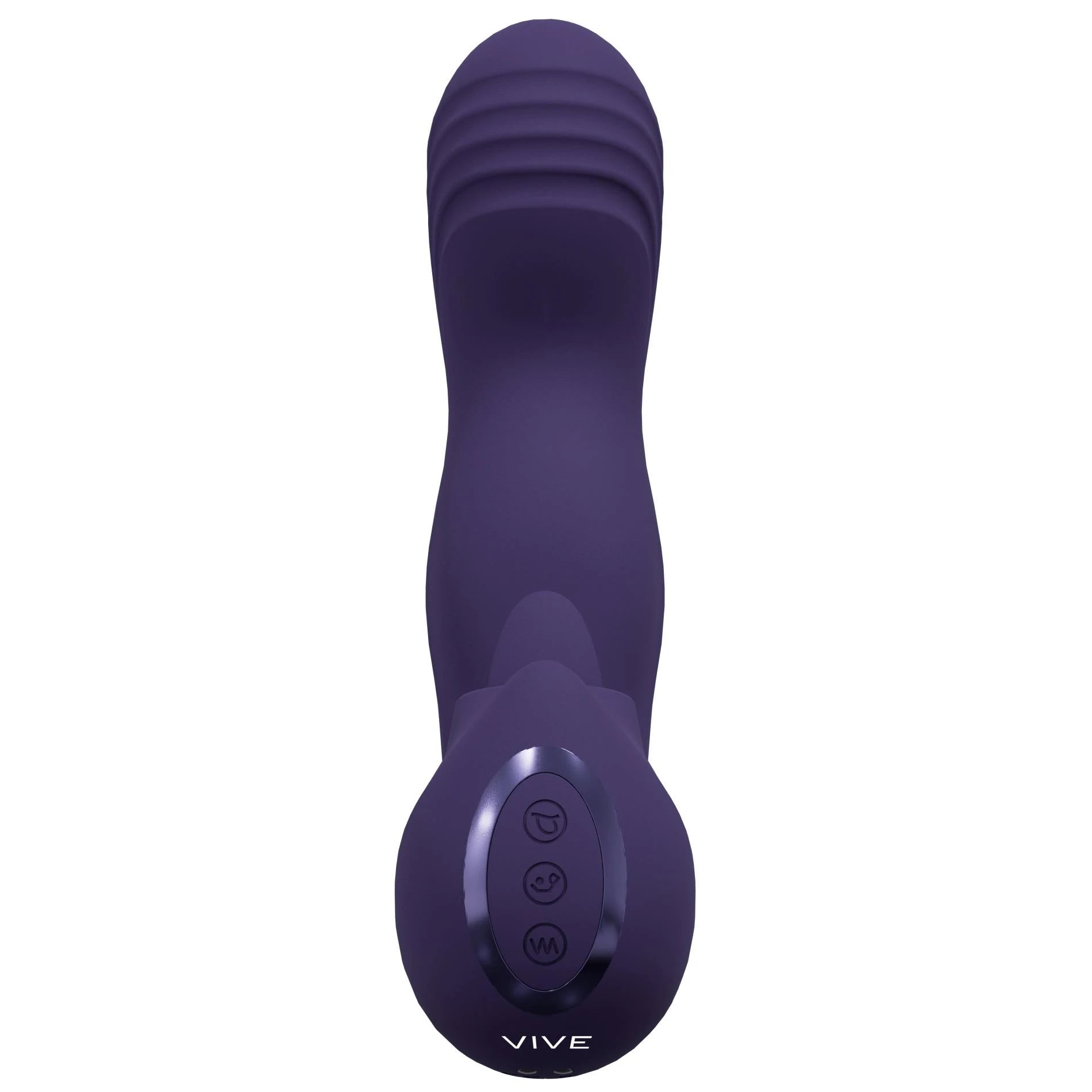 Yumi - Triple Motor G-Spot Finger Motion Vibrator and Flickering Tongue Stimulator - Purple