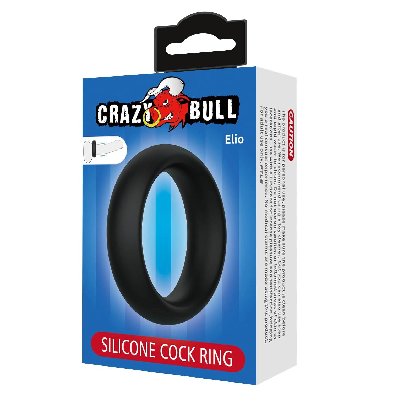Crazy Bull Elio – Anneau pénien en silicone